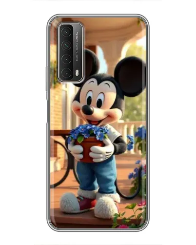 Чехол для Huawei P Smart 2021 с картинкой «Микки садовод» Чехол для Huawei P Smart 2021 с картинкой «Микки садовод»