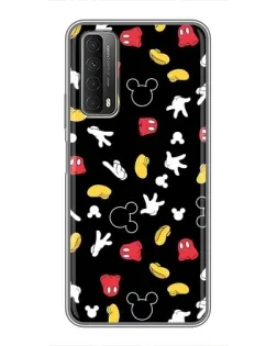 Чехол для Huawei P Smart 2021 с картинкой «Графический принт лапок»