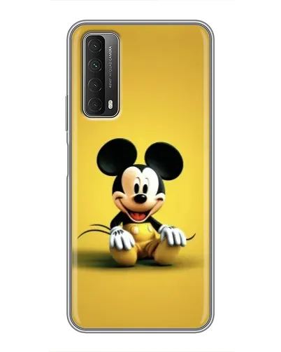 Чехол для Huawei P Smart 2021 с картинкой «Микки на желтом» Чехол для Huawei P Smart 2021 с картинкой «Микки на желтом»