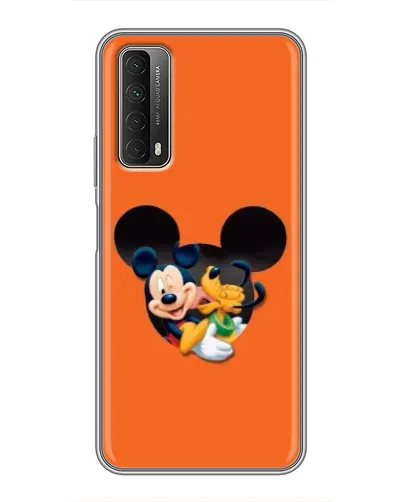 Чехол для Huawei P Smart 2021 с картинкой «Сердце Микки Минни» Чехол для Huawei P Smart 2021 с картинкой «Сердце Микки Минни»