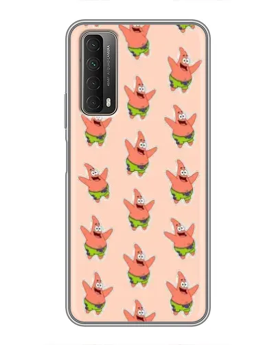 Чехол для Huawei P Smart 2021 с картинкой «Патрик Стар паттерн» Чехол для Huawei P Smart 2021 с картинкой «Патрик Стар паттерн»