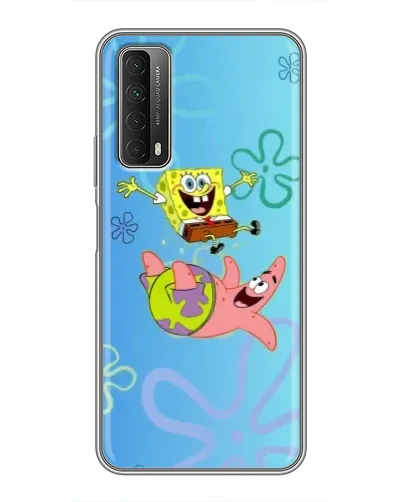 Чехол для Huawei P Smart 2021 с картинкой «Спанч Боб и Патрик» Чехол для Huawei P Smart 2021 с картинкой «Спанч Боб и Патрик»