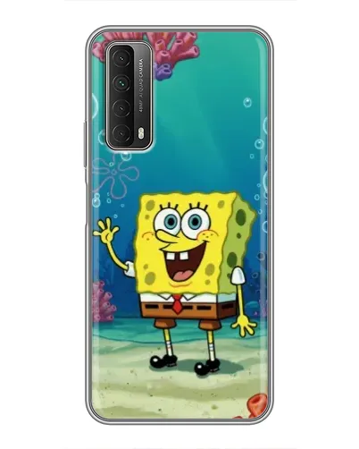 Чехол для Huawei P Smart 2021 с картинкой «Подводный привет» Чехол для Huawei P Smart 2021 с картинкой «Подводный привет»