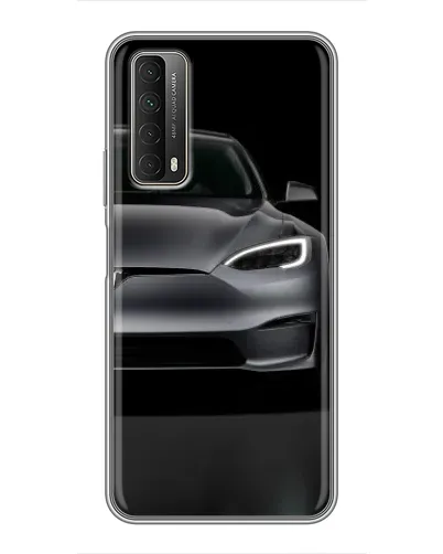 Чехол для Huawei P Smart 2021 с картинкой «Tesla Model S Look» Чехол для Huawei P Smart 2021 с картинкой «Tesla Model S Look»