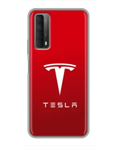 Чехол для Huawei P Smart 2021 с картинкой «Tesla Red Classic» Чехол для Huawei P Smart 2021 с картинкой «Tesla Red Classic»