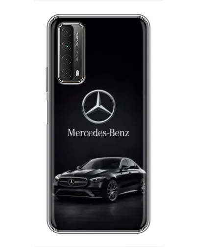 Чехол для Huawei P Smart 2021 с картинкой «Mercedes — решетка радиатора» Чехол для Huawei P Smart 2021 с картинкой «Mercedes — решетка радиатора»