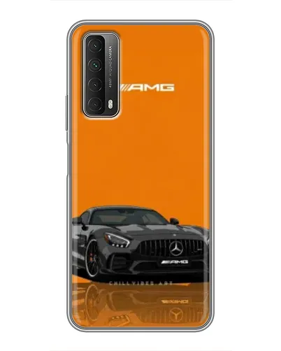 Чехол для Huawei P Smart 2021 с картинкой «Оранжевый Mercedes AMG» Чехол для Huawei P Smart 2021 с картинкой «Оранжевый Mercedes AMG»