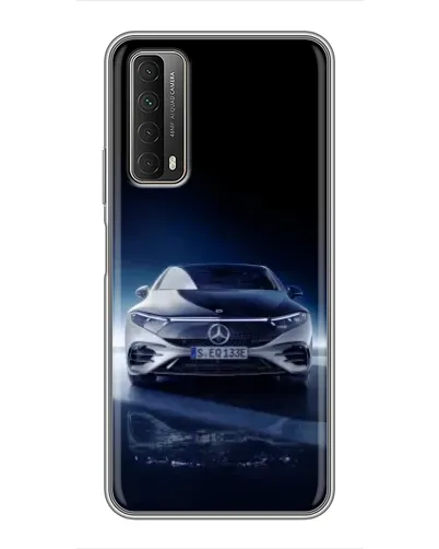 Чехол для Huawei P Smart 2021 с картинкой «Ночной Mercedes EQ» Чехол для Huawei P Smart 2021 с картинкой «Ночной Mercedes EQ»