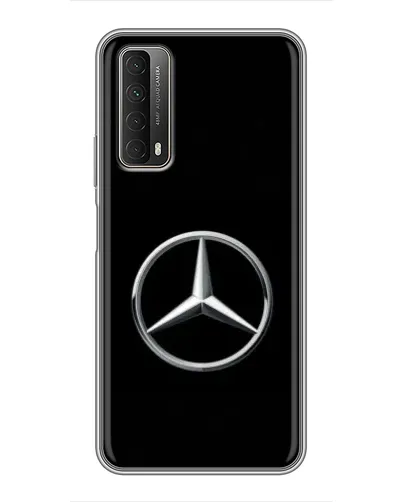 Чехол для Huawei P Smart 2021 с картинкой «Mercedes классический лого» Чехол для Huawei P Smart 2021 с картинкой «Mercedes классический лого»