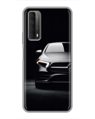 Чехол для Huawei P Smart 2021 с картинкой «Свет фар Mercedes» Чехол для Huawei P Smart 2021 с картинкой «Свет фар Mercedes»