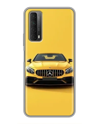 Чехол для Huawei P Smart 2021 с картинкой «Желтый Mercedes GT» Чехол для Huawei P Smart 2021 с картинкой «Желтый Mercedes GT»