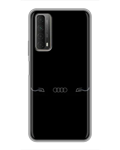 Чехол для Huawei P Smart 2021 с картинкой «Audi — световой подпись» Чехол для Huawei P Smart 2021 с картинкой «Audi — световой подпись»