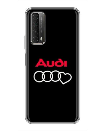 Чехол для Huawei P Smart 2021 с картинкой «Логотип Audi Heart» Чехол для Huawei P Smart 2021 с картинкой «Логотип Audi Heart»