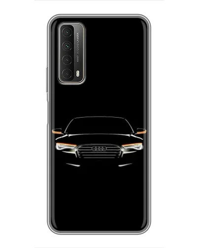Чехол для Huawei P Smart 2021 с картинкой «Audi — ночной контур» Чехол для Huawei P Smart 2021 с картинкой «Audi — ночной контур»