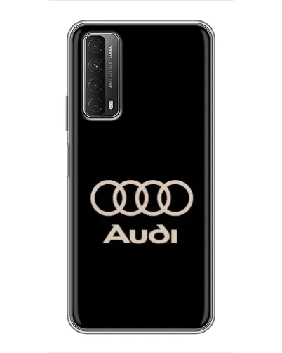 Чехол для Huawei P Smart 2021 с картинкой «Audi — золотой логотип» Чехол для Huawei P Smart 2021 с картинкой «Audi — золотой логотип»