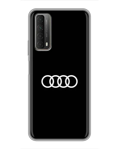 Чехол для Huawei P Smart 2021 с картинкой «Audi White Logo» Чехол для Huawei P Smart 2021 с картинкой «Audi White Logo»