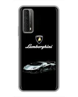 Чохол для Huawei P Smart 2021 з картинкою «Логотип Lamborghini класика»