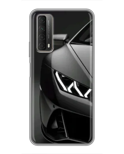Чохол для Huawei P Smart 2021 з картинкою «Lamborghini фари деталізація»