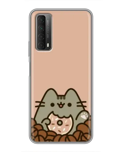 Чохол для Huawei P Smart 2021 з картинкою «Кавовий Пушин»