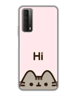 Чохол для Huawei P Smart 2021 з картинкою «Пушин каже Hi»