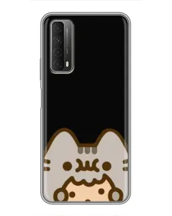 Чохол для Huawei P Smart 2021 з картинкою «Пушин на чорному»