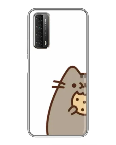 Чохол для Huawei P Smart 2021 з картинкою «Пушин з печивом»
