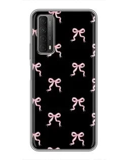 Чехол для Huawei P Smart 2021 с картинкой «Бант-цветок»