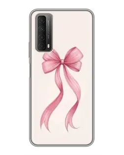 Чехол для Huawei P Smart 2021 с картинкой «Розовый бант»