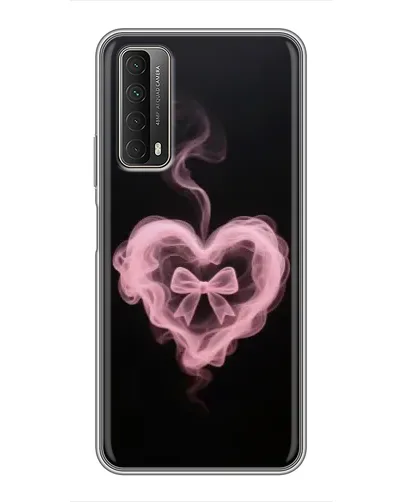 Чехол для Huawei P Smart 2021 с картинкой «Дымчатое сердце» Чехол для Huawei P Smart 2021 с картинкой «Дымчатое сердце»
