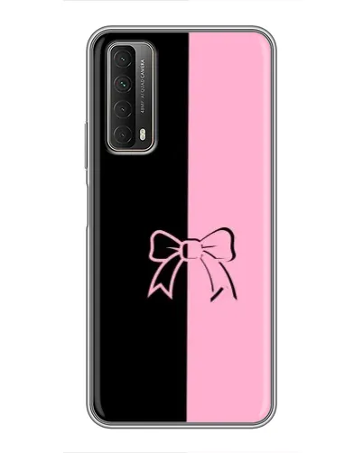 Чехол для Huawei P Smart 2021 с картинкой «Половинки банта» Чехол для Huawei P Smart 2021 с картинкой «Половинки банта»