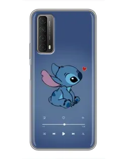 Чехол для Huawei P Smart 2021 с картинкой «Музыкальный Stitch»