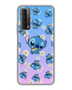 Чехол для Huawei P Smart 2021 с картинкой «Паттерн со Стичем»