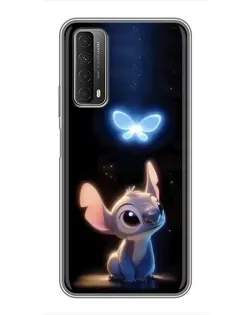 Чехол для Huawei P Smart 2021 с картинкой «Сияющий Стич»