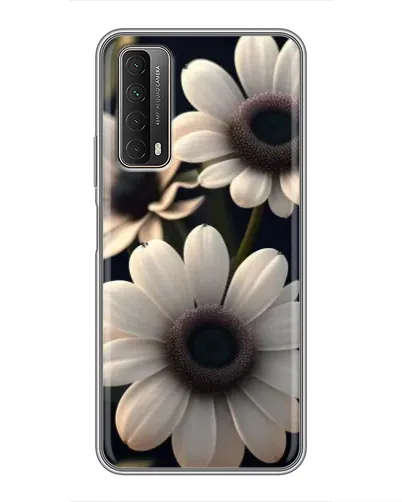 Чехол для Huawei P Smart 2021 с картинкой «Белые маргаритки макро» Чехол для Huawei P Smart 2021 с картинкой «Белые маргаритки макро»