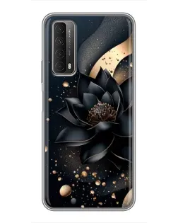Чехол для Huawei P Smart 2021 с картинкой «Черный лотос»