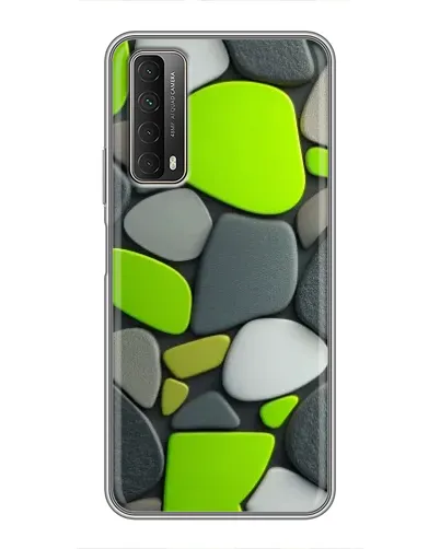 Чохол для Huawei P Smart 2021 з картинкою «Яскрава неонова галька»