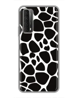 Чохол для Huawei P Smart 2021 з картинкою «Чорно-білий жираф»