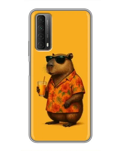 Чехол для Huawei P Smart 2021 с картинкой «Капибара на отдыхе» Чехол для Huawei P Smart 2021 с картинкой «Капибара на отдыхе»
