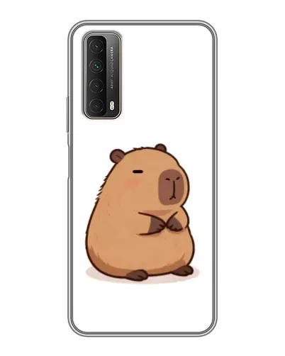 Чехол для Huawei P Smart 2021 с картинкой «Толстенькая капибара» Чехол для Huawei P Smart 2021 с картинкой «Толстенькая капибара»