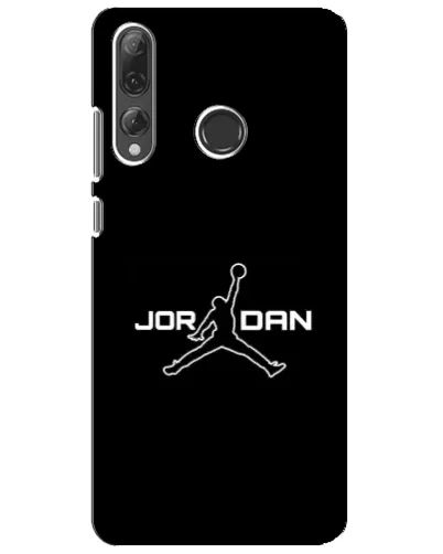 Чехол для Huawei P Smart Plus 2019 с картинкой «Nike Pink Swirl»