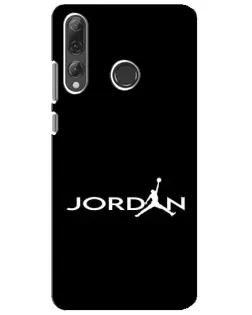 Чехол для Huawei P Smart Plus 2019 с картинкой «Jordan White Logo» Чехол для Huawei P Smart Plus 2019 с картинкой «Jordan White Logo»