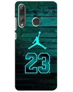 Чехол для Huawei P Smart Plus 2019 с картинкой «Jordan Cyan 23» Чехол для Huawei P Smart Plus 2019 с картинкой «Jordan Cyan 23»