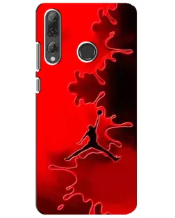 Чехол для Huawei P Smart Plus 2019 с картинкой «Jordan Red Smoke» Чехол для Huawei P Smart Plus 2019 с картинкой «Jordan Red Smoke»