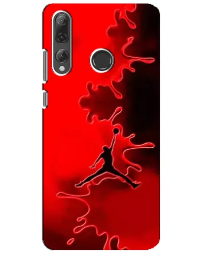 Чехол для Huawei P Smart Plus 2019 с картинкой «Jordan Red Smoke»