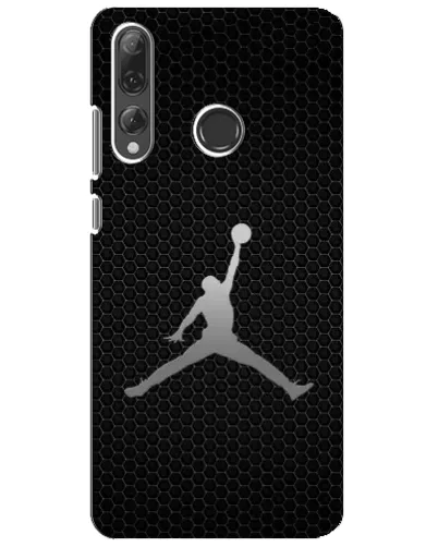 Чехол для Huawei P Smart Plus 2019 с картинкой «Jordan Dark Carbon»