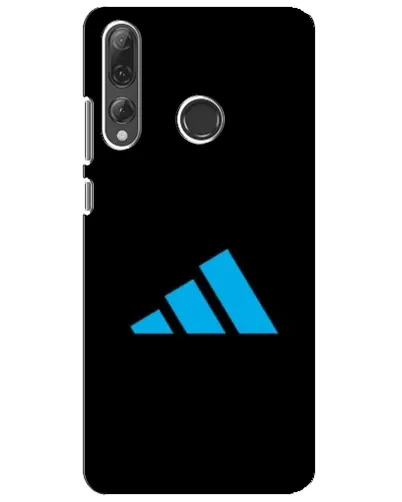 Чехол для Huawei P Smart Plus 2019 с картинкой «Adidas Cyan Logo»