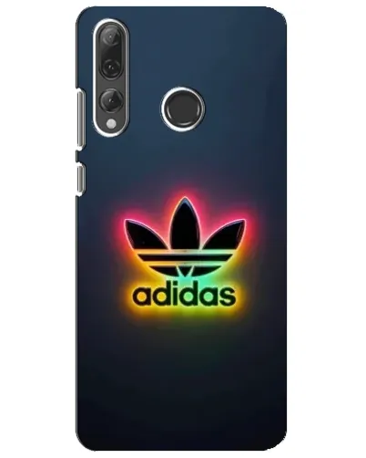 Чехол для Huawei P Smart Plus 2019 с картинкой «Неоновый Adidas»