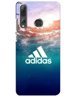 Чехол для Huawei P Smart Plus 2019 с картинкой «Океанская глубина адидас» Чехол для Huawei P Smart Plus 2019 с картинкой «Океанская глубина адидас»