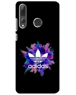 Чехол для Huawei P Smart Plus 2019 с картинкой «Взрыв красок Adidas»