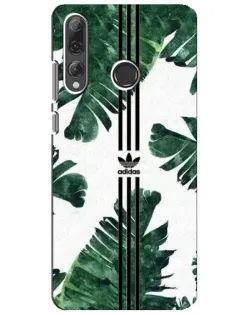 Чехол для Huawei P Smart Plus 2019 с картинкой «Пальмовые листья адидас»